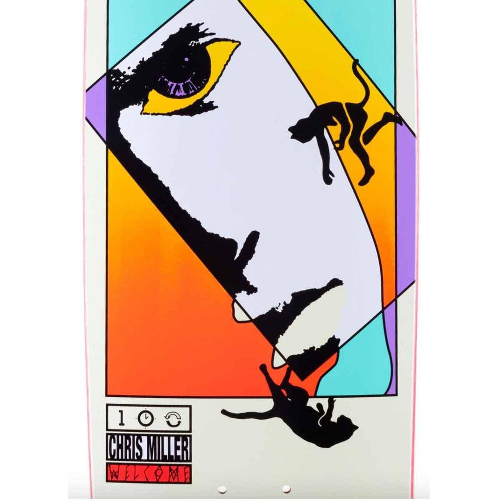 Welcome Miller Faces On Catblood 2.0 8.75 Deck Bone  Welcome   