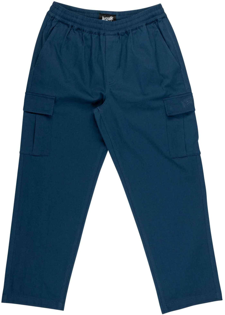 Welcome Principal Elastic Waist Cargo Pants Navy  Welcome   