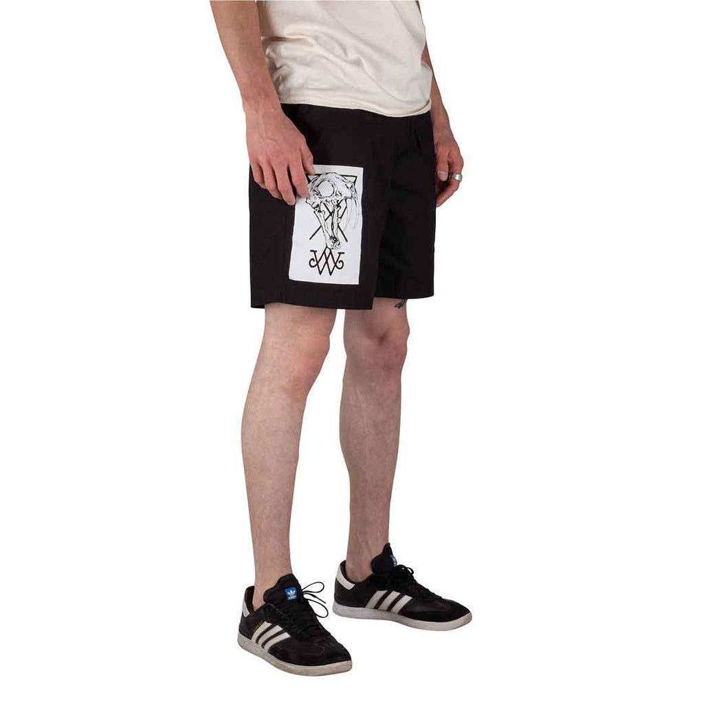 Welcome Saberskull Soft Core Elastic Short Black  Welcome   