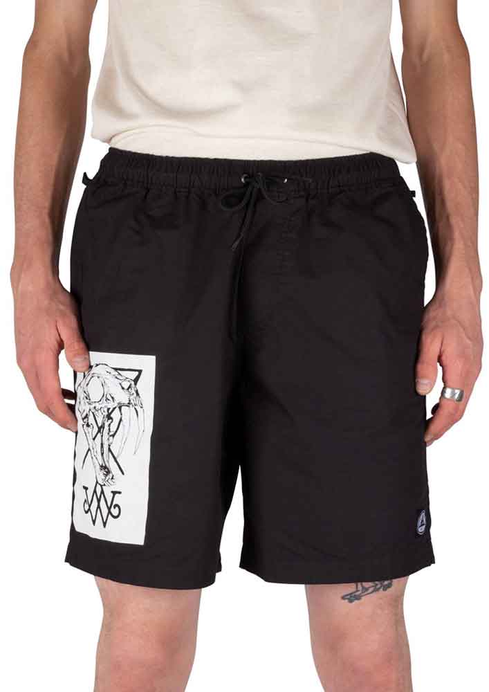 Welcome Saberskull Soft Core Elastic Short Black  Welcome   