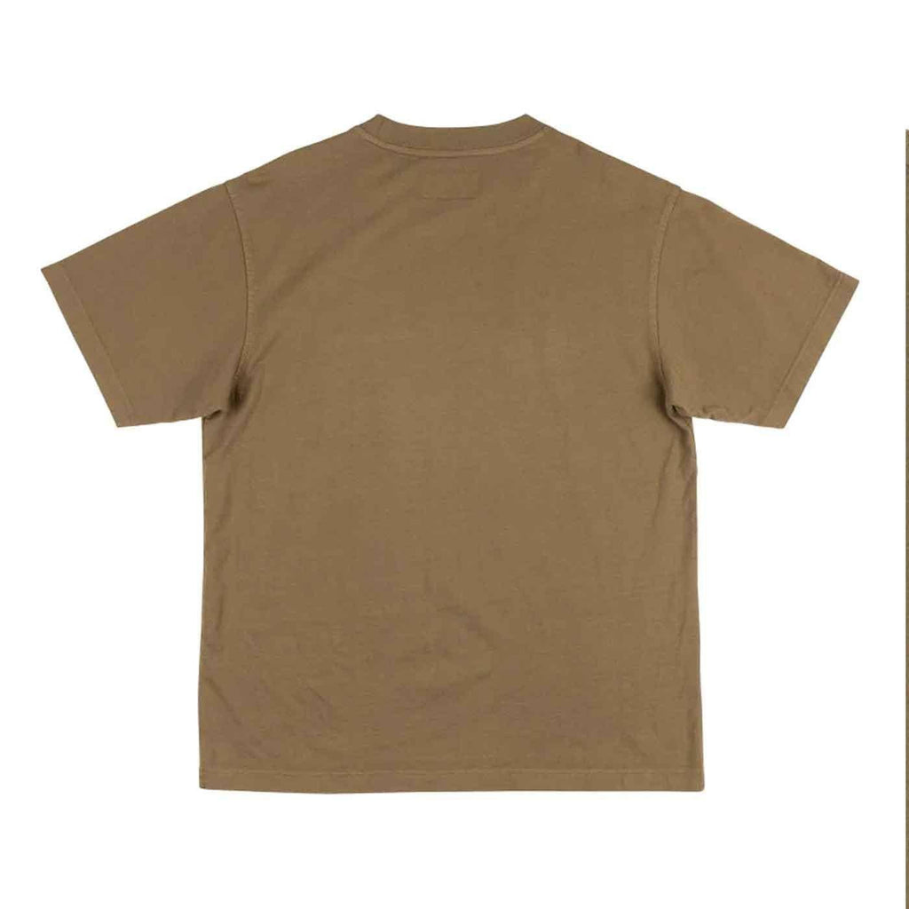 Welcome Shell Garment Dyed T-Shirt Stone  Welcome   