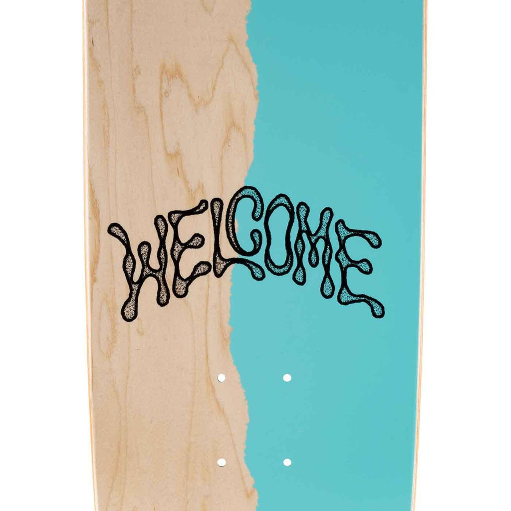 Welcome Sloth On Son Of Planchette 8.38 Deck Black Lavender  Welcome   