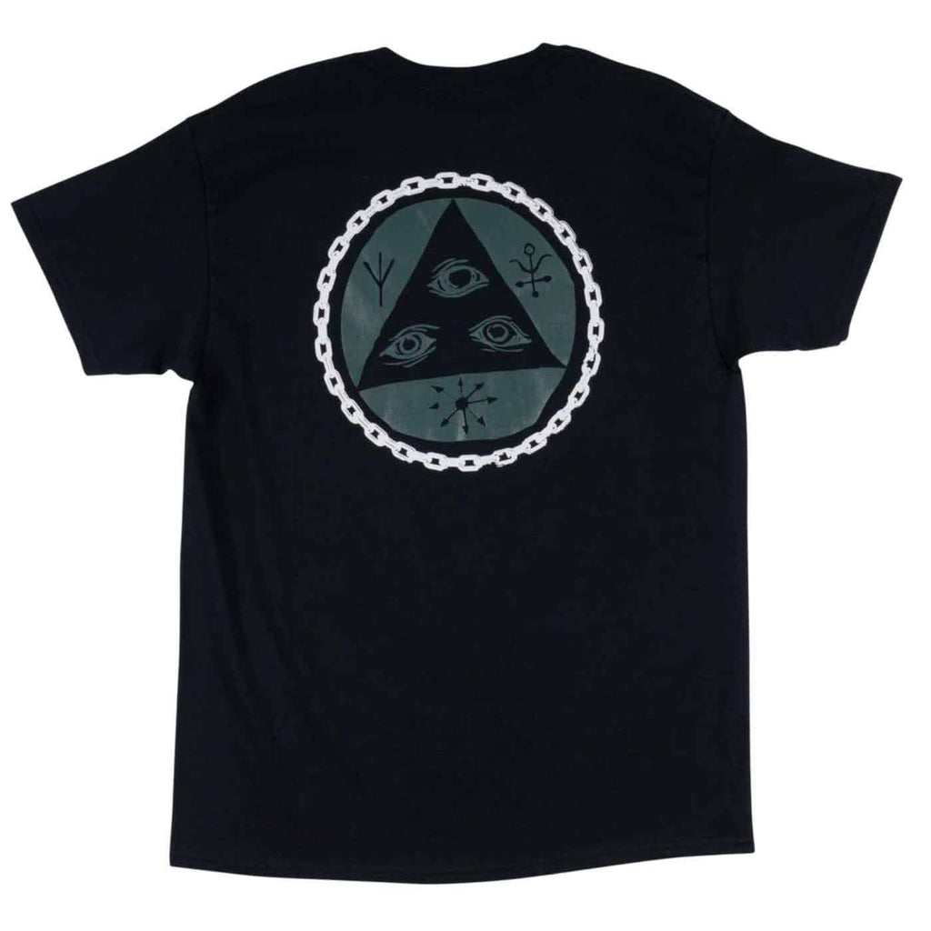 Welcome Tali Chain T-Shirt Black Dark Green  Welcome   