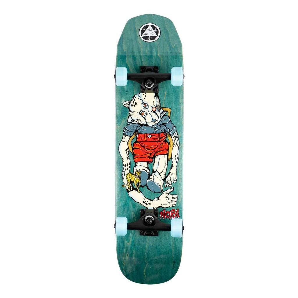 Welcome Teddy 7.75 Complete Skateboard Teal  Welcome   