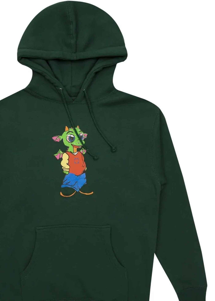 WKND Dino Dude Hoodie Green  WKND   