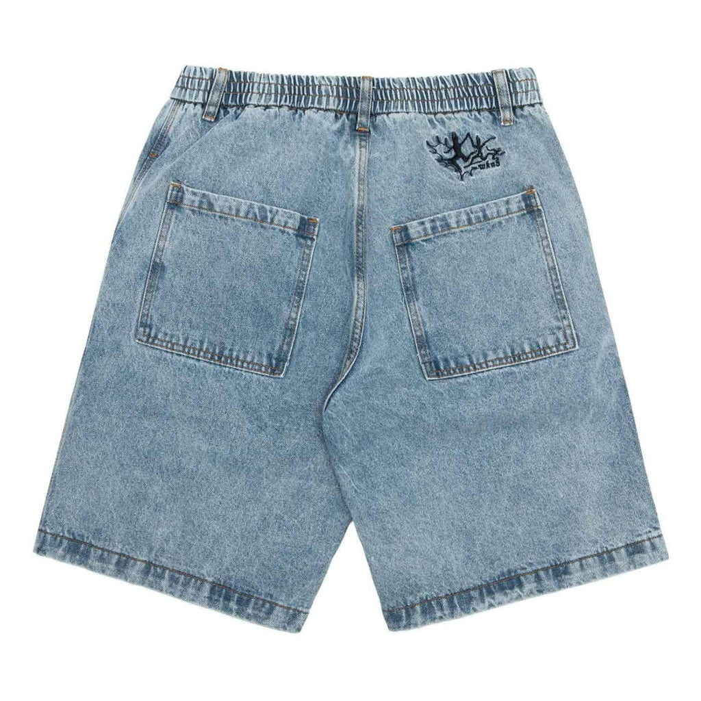 WKND Loosies Denim Shorts Light Blue  WKND   