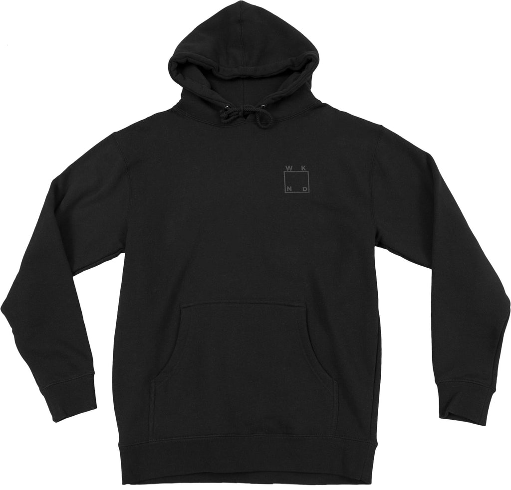 WKND Reflective Hood Black  WKND   