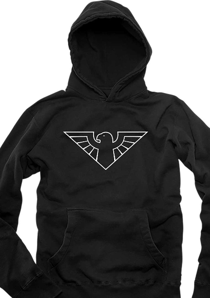 Zero Bird Hooded Sweatshirt Black  Zero   