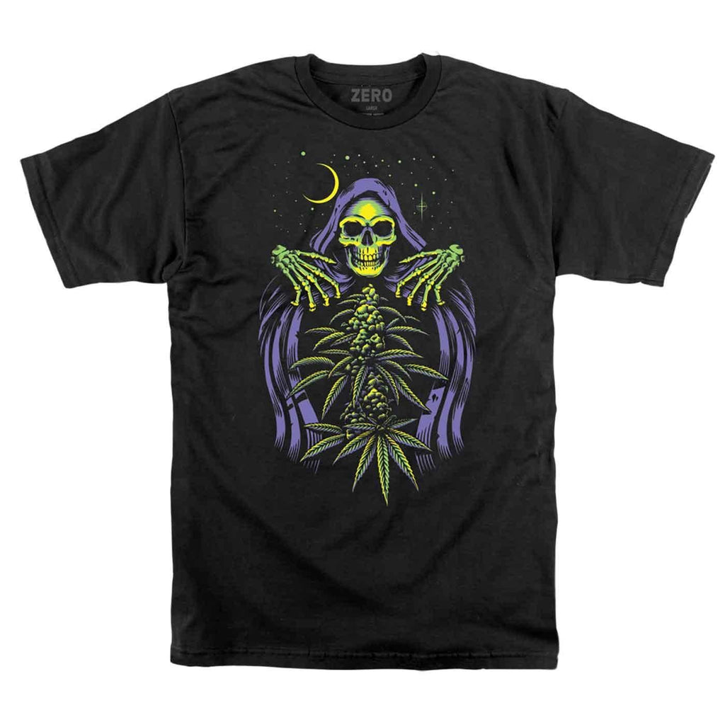 Zero Grim Reefer T-Shirt Black  Zero   