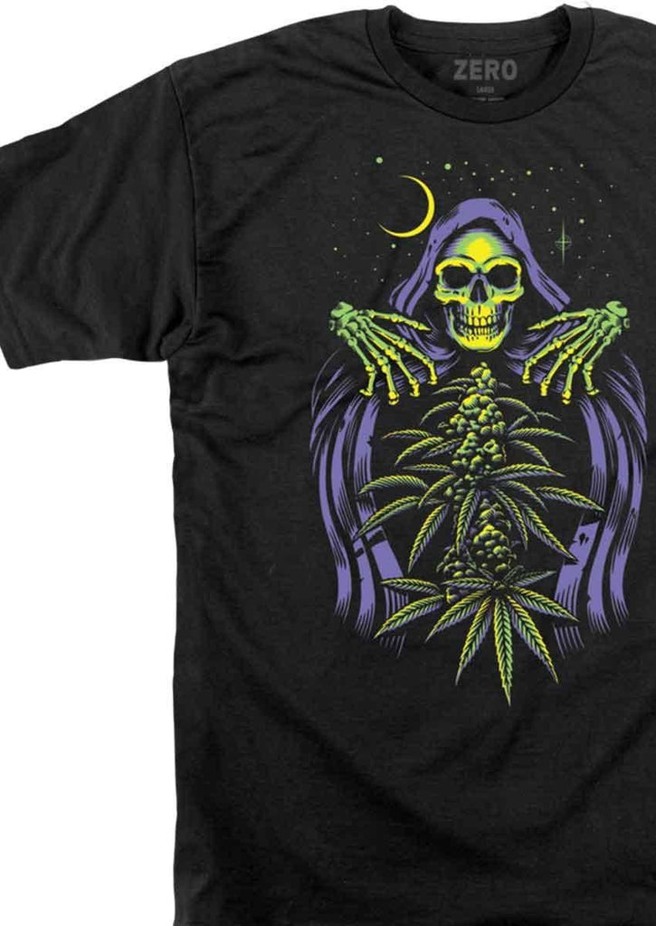 Zero Grim Reefer T-Shirt Black  Zero   